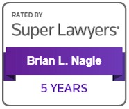 Brian Nagle Rated by Super Lawyers 5 Years
