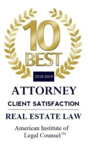 2018-2019 10 BEST Real Estate Law