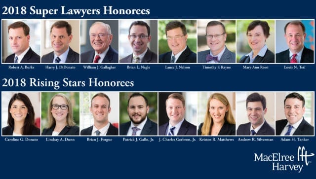 2018 Pennsylvania Super Lawyers