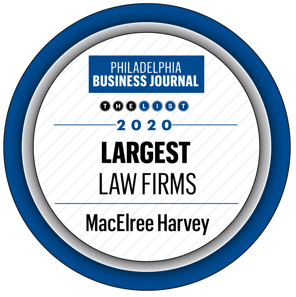 Philadelphia Business Journal Largest Law Firms 2020 Badge